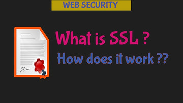 What is SSL ? How Does it Work ? Full Explanation...