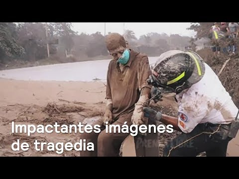 Imágenes impactantes de tragedia - Volcán de Fuego Guatemala  - En Punto con Denise Maerker