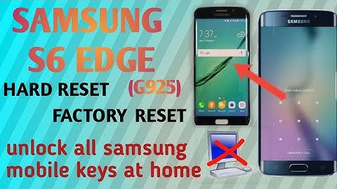 Samsung Galaxy S6 Edge Hard Reset | How To Pattern Remove Samsung S6 Edge (G925)