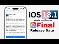 iOS 18.1 Apple Intelligence Features - Final Release Date Confirmed [HINDI]