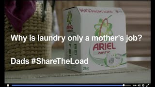 Ariel Dads#ShareTheLoad