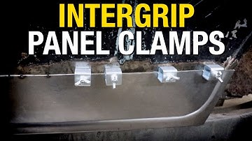 Tips for Securing A Patch Panel on Your Vehicle! Eastwood Intergrip Panel Clamps
