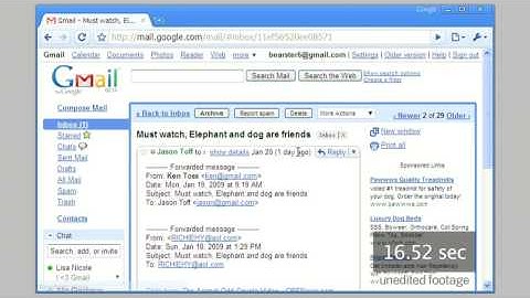 Gmail in 30 seconds