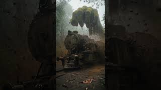 POV: Ancient Hand Smashes Our Train! 🚂💥 #Shorts