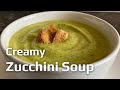 Zucchini Soup. Cream Of Zucchini Soup