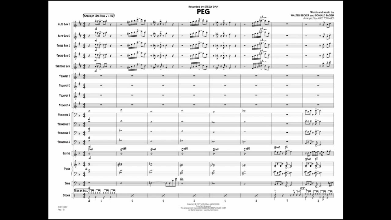 ペグ（スティーリー・ダン）【Peg】 - スティーリー・ダン（Steely Dan