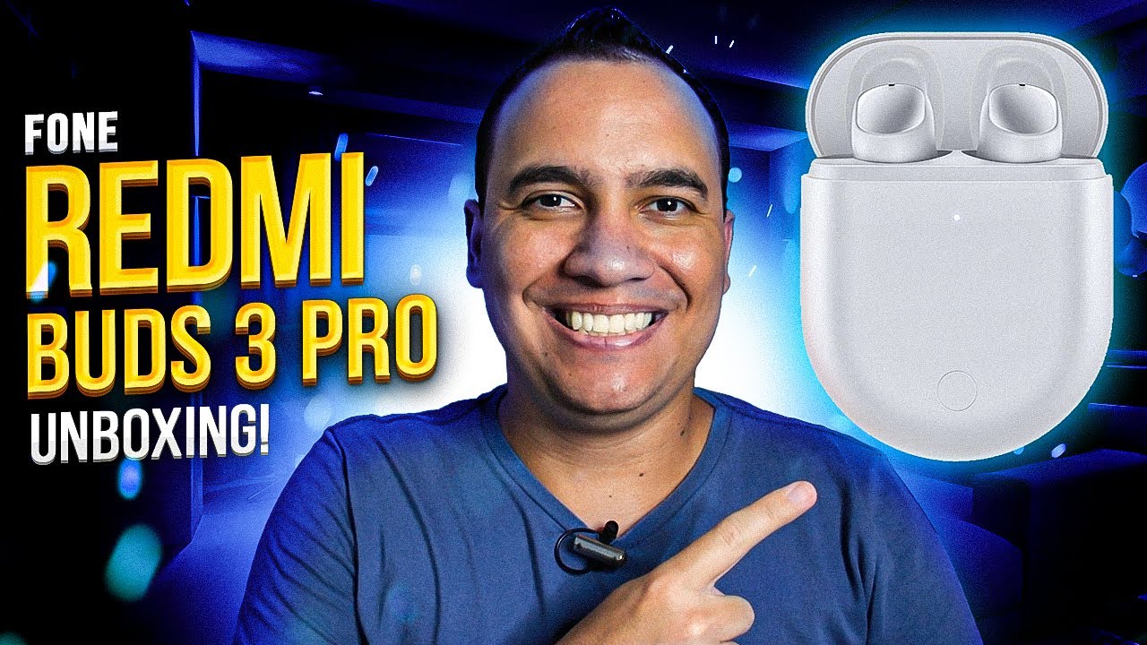 Redmi Buds 3 Pro, com ANC, IP54 e MUITO MAIS! Unboxing e detalhes - YouTube
