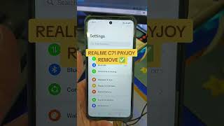 REALME C71 PAYJOY REMOVE ✅