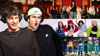 NON K-POP FAN'S FIRST TIME REACTION - Blackpink, Stray Kids, Seventeen