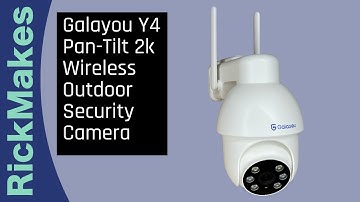 Galayou Y4 Pan-Tilt 2k Wireless Outdoor Security Camera