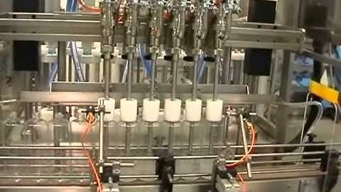 Riempitrice lineare in acciaio - Stainelss steel filling machine