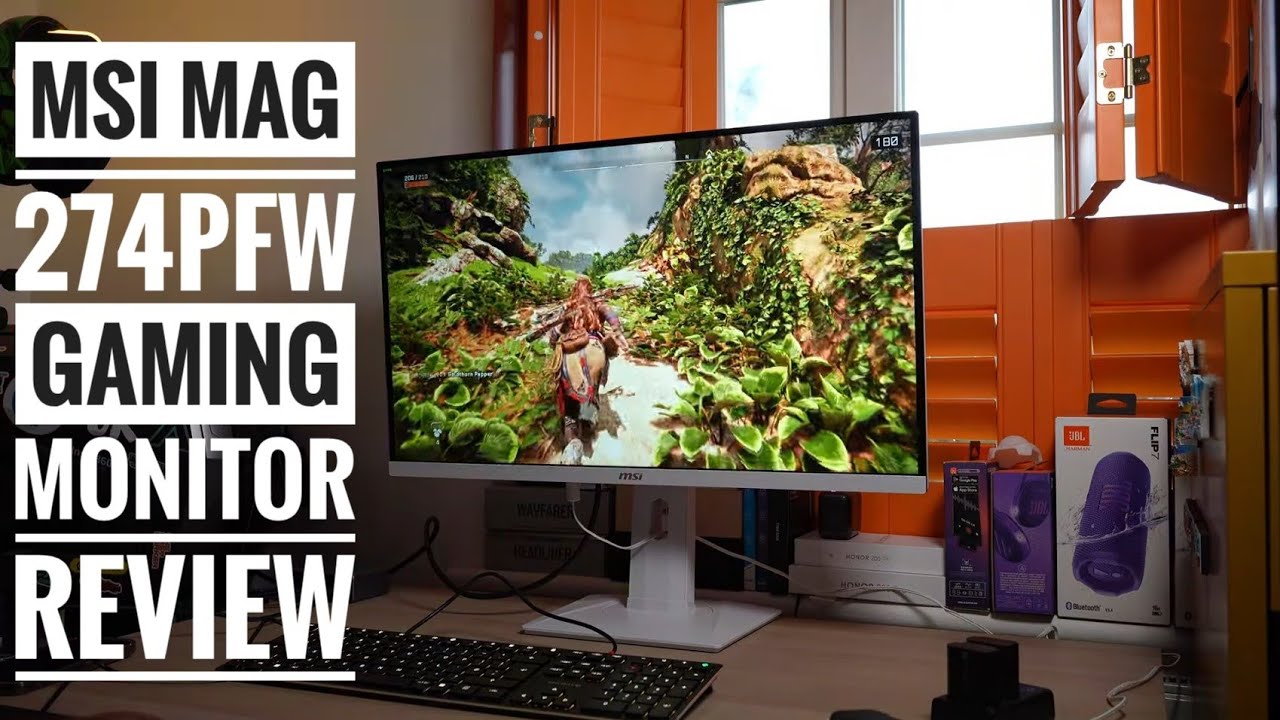 MSI MAG274PFW 27インチ FHDモニター(程度良好） MAG 274PFW