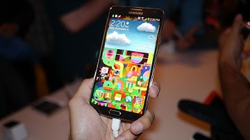 Samsung Galaxy Note 3 demo