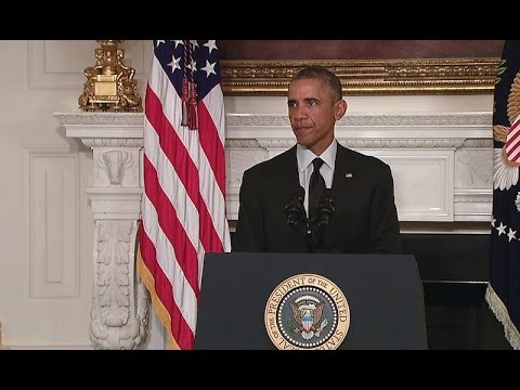 The President Speaks on the Congressional Authorization to Train Syrian Opposition