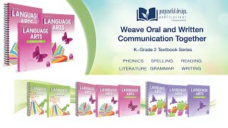 ACSI/Purposeful Design Publications Elementary Language Arts Textbook Series Overview