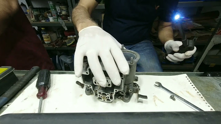 Weber 40 DCOE 151 Assembly