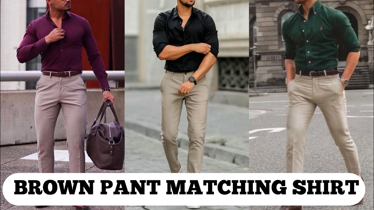 5 Best Shirt And Pant Combinations For Men | Moda maschile casual, Uomini  alla moda, Stili di moda maschile