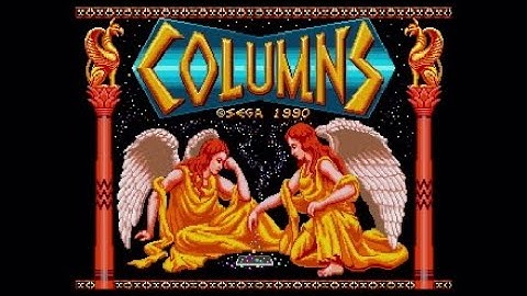 Columns. Sega Mega Drive Let‘s Play Series