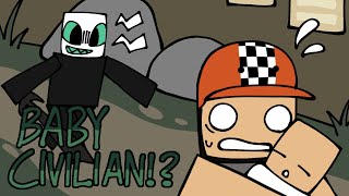 A Baby Civilian! // Animation (Die of Death)