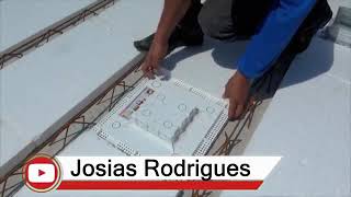 Plasled sendo instalado por JR Construção