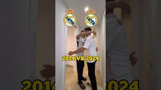 REAL MADRID 2014 VS REAL MADRID 2024 (10 años después) #footballfunny #ladecima #realmadrid #ronaldo