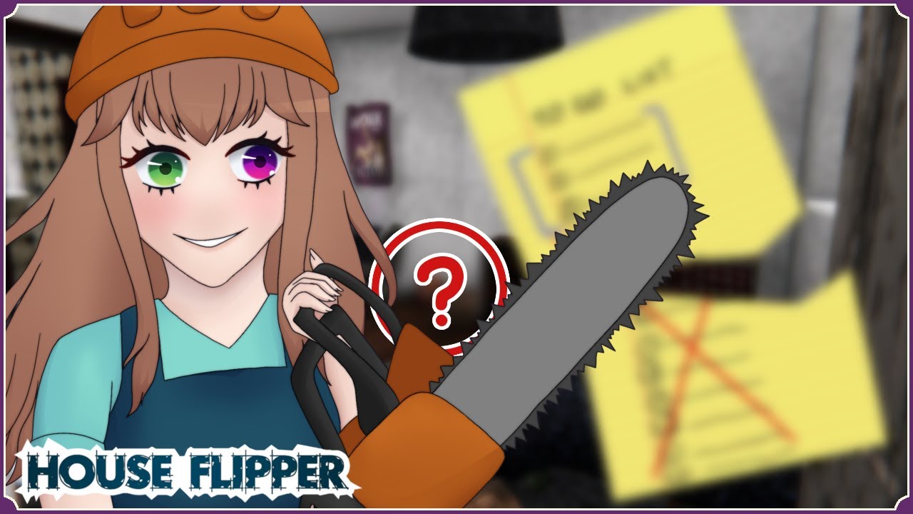 The BEST place to keep your chainsaw 【House Flipper Gameplay】