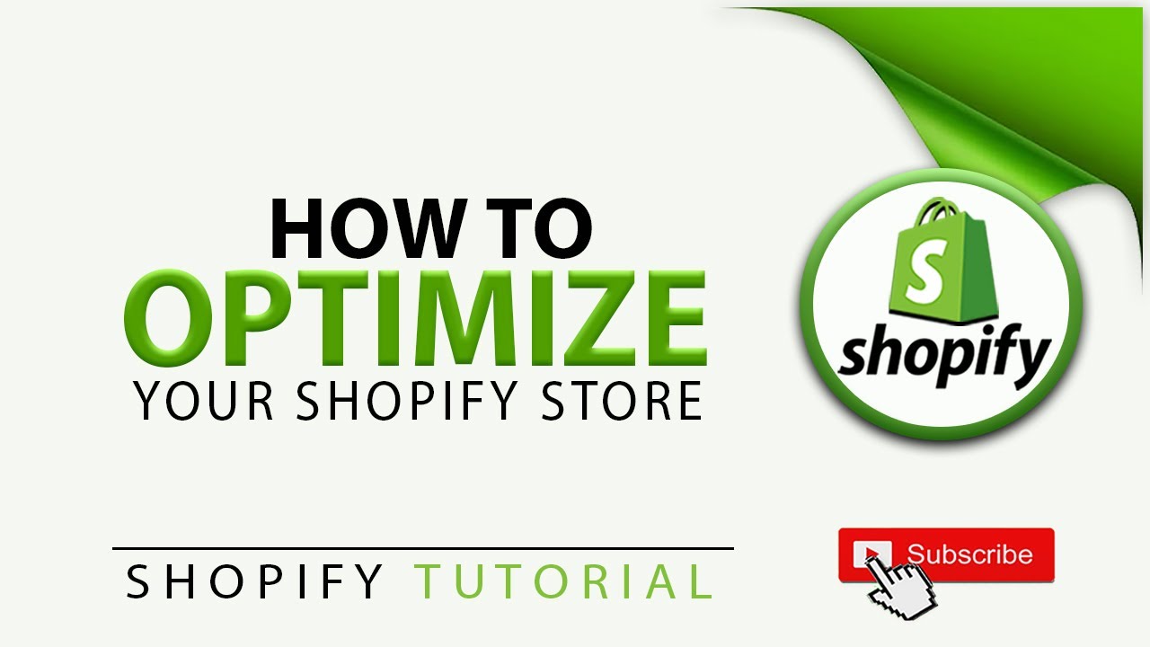 How To Optimize Your Shopify Store For SEO - YouTube
