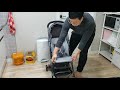 팔리 아이고 기내반입형 휴대용유모차 - 접는 방법