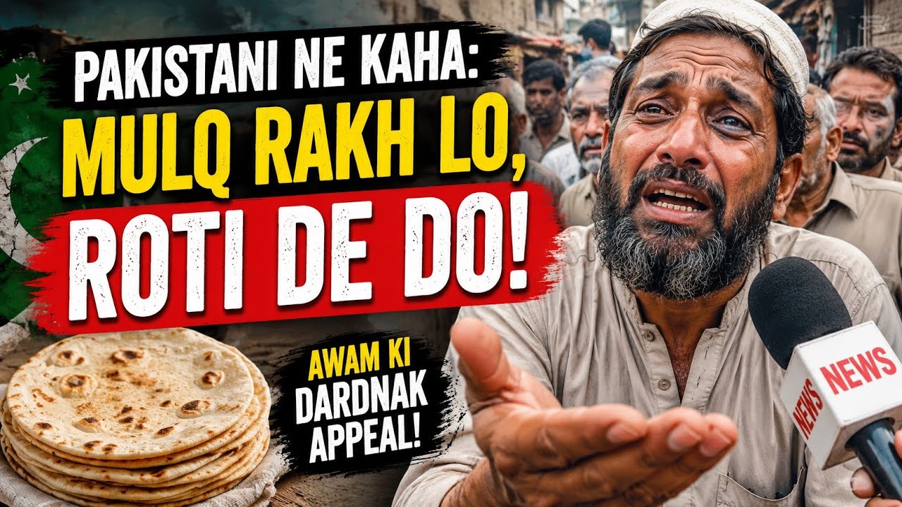 Mulq “Pakistani Ne Kaha: Mulq Rakh Lo, Roti De Do!” - YouTube