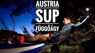 Austria, SUP &amp; vadkemping a Dráván #paddleboarding #freezwithme #wildcamping #austria #sup
