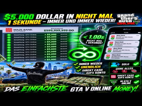 WOW NEW INCREDIBLE SOLO UNLIMITED MONEY GLITCH FOR GTA 5 ONLINE NO REQUIREMENTS!