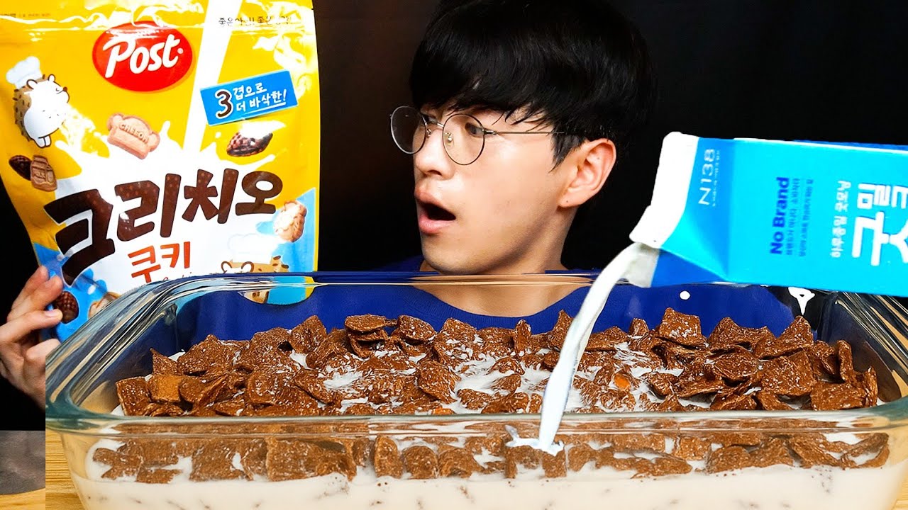 아침에 든든하게 먹기 좋은 시리얼 퇴근 후 간단하게 먹기 좋은 시리얼 먹방 모음집♥️cereals Mukbang (Eating Show)