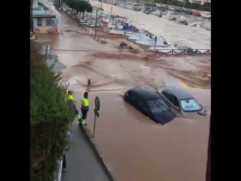 Major flooding due