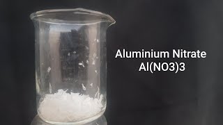 Preparation Of Aluminium Nitrate [ Al(NO3)3 ] | Easy Method.