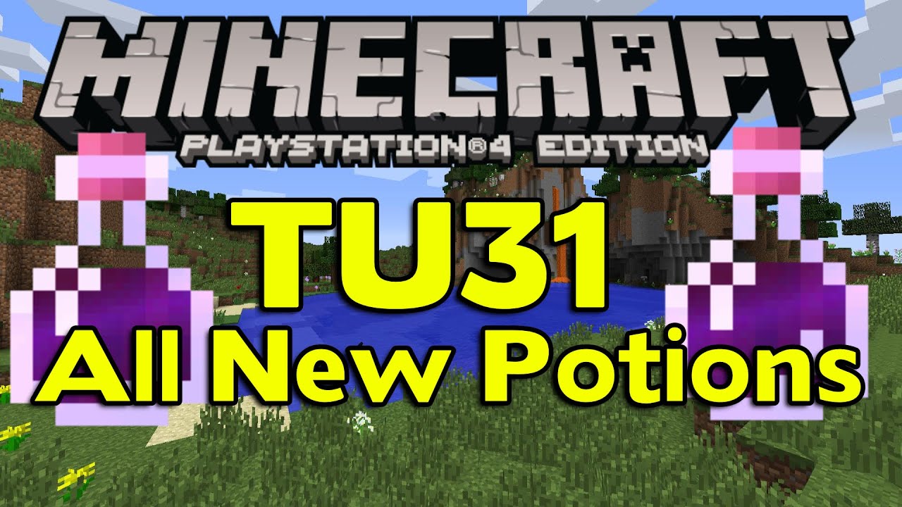 Minecraft PS4/Xbox One All New Potions Complete Guide (TU31/1.8