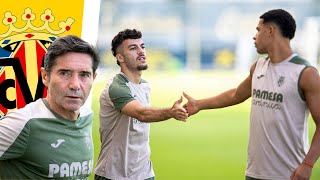 Champions Entrenamiento Villarreal Pépé, Ayoze Y Mikautadze Podrían Debutar