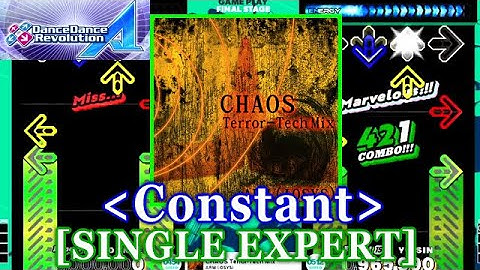 [Constant]  【DDR A(2018)】 CHAOS Terror-Tech Mix / ARM (IOSYS) [SINGLE EXPERT] 譜面確認+Clap