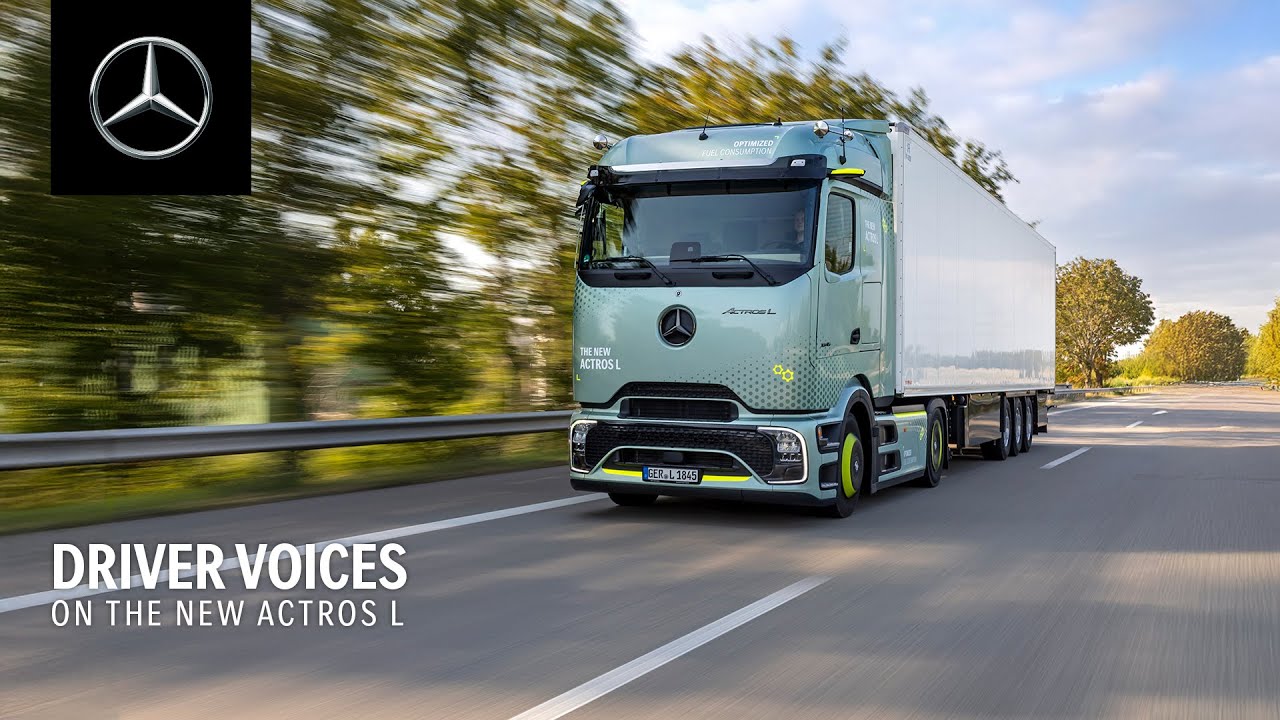 Mercedes-Ｂenz  ACTROS 2025 Mercedes-Benz Actros L – Driving, Interior, Exterior