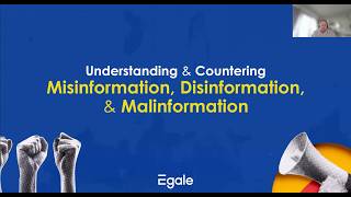 Understanding & Countering Misinformation, Disinformation, & Malinformation (Webinar)