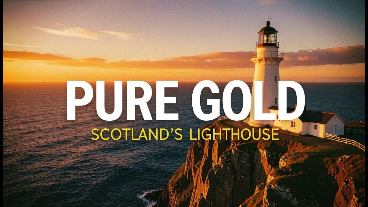 GOLDEN HOUR: The Most Scenic Lighthouse in Scotland | Tobermory, Isle of Mull