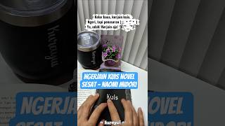 Ngerjain Kuis Novel Sesat - Naomi Midori #kuis #kuisseru #sesat #novel #kuis #iyamisu #shorts #books
