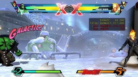 UMVC3 Doctor Doom Hulk Combo