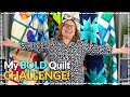 Quilting BOLD with Fabric Scraps! | Quilt Bold My Way (Part 1)