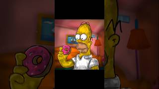 Homer Drops His Donut (Animation)