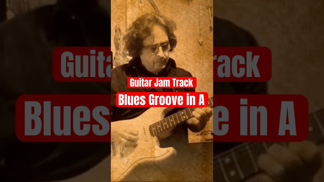Blues Groove Backing Track in A Major #guitarjamtrack - YouTube