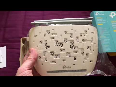 TP-LINK TD-W9970 Unboxing