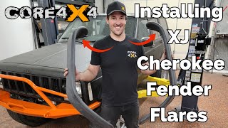 Installing XJ Cherokee Fender Flares!