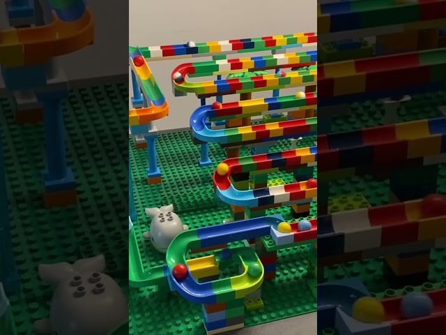 Relaxing Marble Run LEGO Duplo ASMR #marblesrace #marblerun #legoduplo #lego #satisfying #duplo