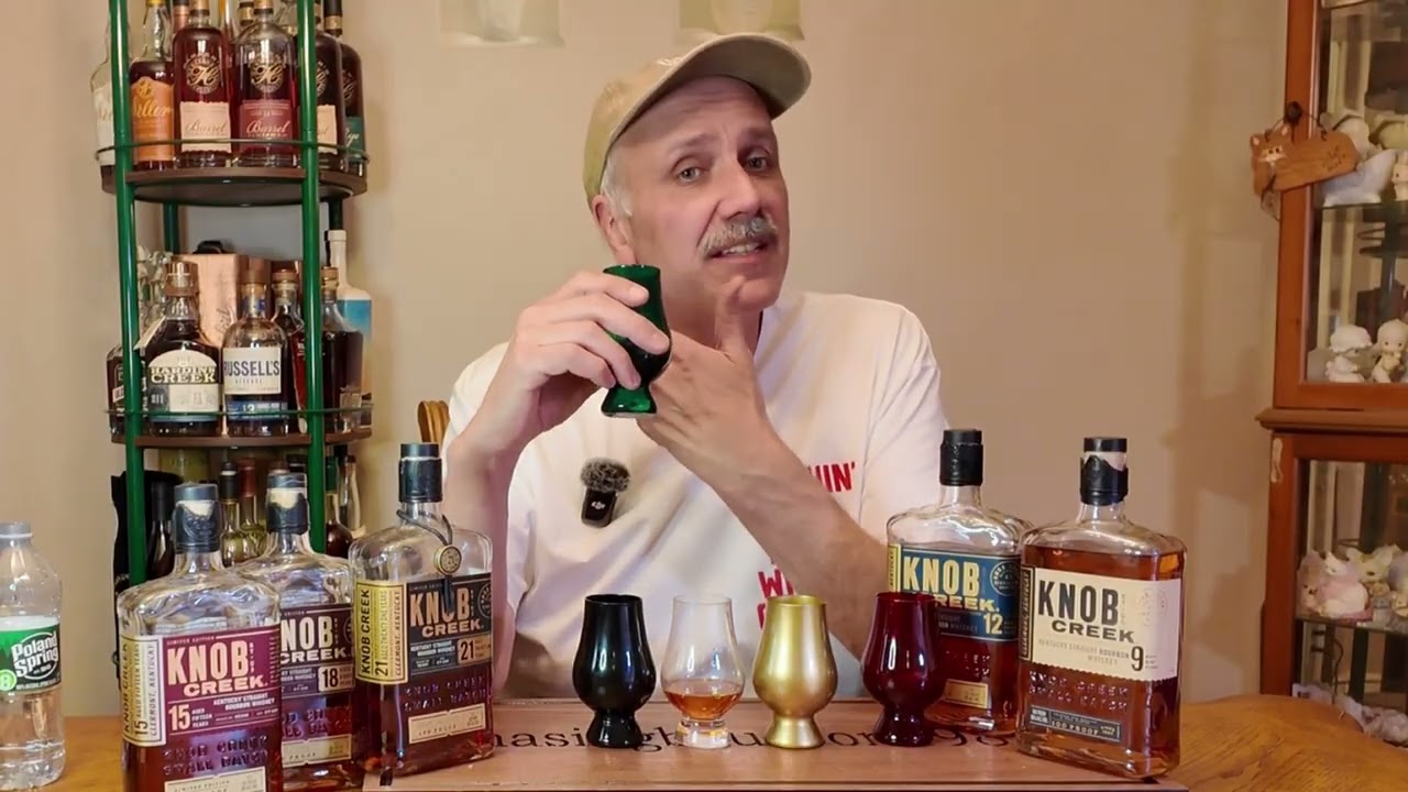 which knob creek is worth its price tag .. blinding the 9yr -21 yr …#review  @chasingbourbon1987