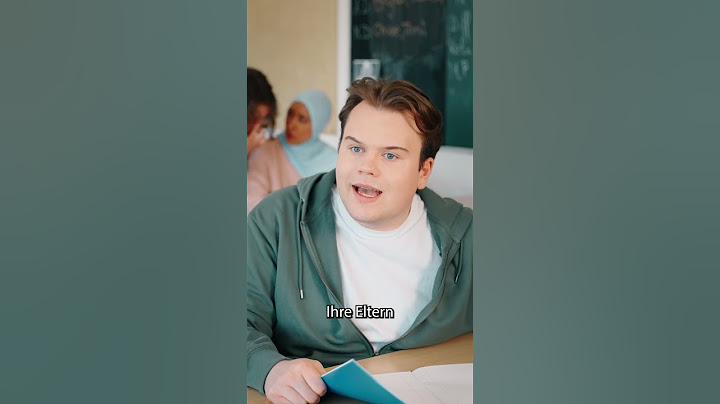 Wenn Schüler wie Lehrer wären